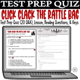 Click Clack the Rattle Bag Quiz Short Stories Reading Comp