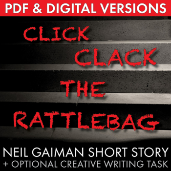 Preview of Click-Clack the Rattlebag, Neil Gaiman Short Story, PDF & Google Drive CCSS