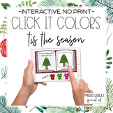 Click It Colors: Tis the Season - Interactive PDF, No Print