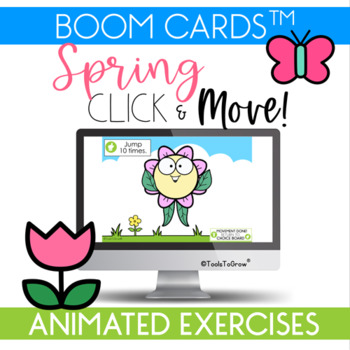 Preview of Click & MOVE! Animated Spring Exercise Fun!!