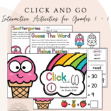 Click and Go Interactive Activities PowerPoints (Grade 5 and 6)