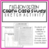 Client Case Study Sketch Activity | Fashion Design | Famil
