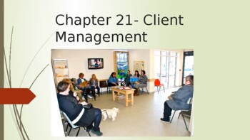 Preview of Client Management for Veterinary Assistants Power Point Lecture