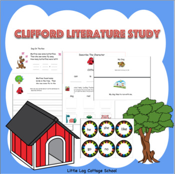 Preview of Clifford the Big Red Dog Literature Activities