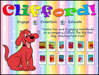 Preview of Clifford the Big Red Dog Workbooks for Pack Four