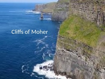 Preview of Cliffs of Moher - Ireland Power Point - History Facts Information Pictures