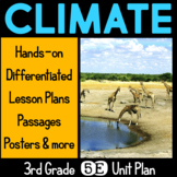 Climate 5E Science Unit Lesson Plan for Third Grade Scienc
