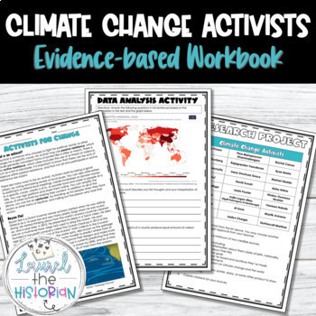 Preview of Climate Change Activists Reading Package and PBL Inquiry