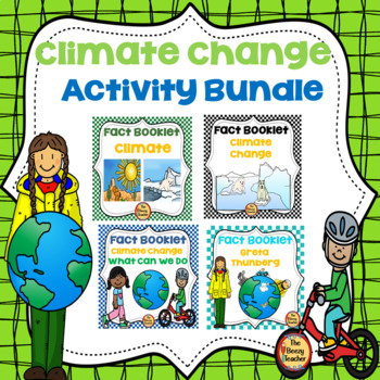 Preview of Climate Change Activity Bundle  | science | comprehension | crafts | writing