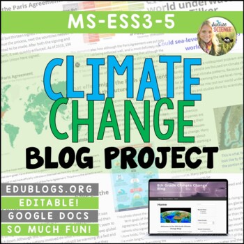 Preview of Climate Change Blog Research Project