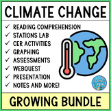 Climate Change Bundle! Growing Bundle of Climate Change Lessons