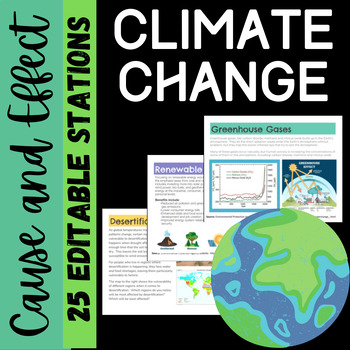 Preview of Climate Change Causes and Effects: Stations