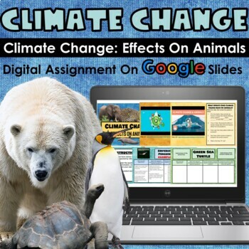 Preview of Climate Change: Effects On Animals - Google Slides - Distance Learning!