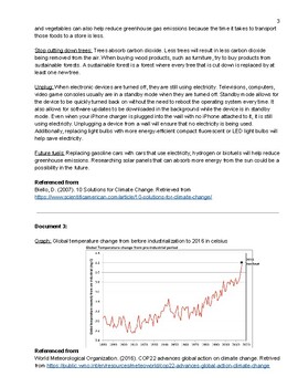 essay on climate change resilience