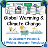 Плакаты и тексты об изменении климата и глобальном потеплении - Организаторы исследовательской деятельности