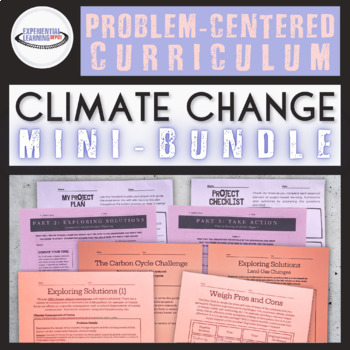 Preview of Climate Change: High School Problem-Based Learning Curriculum Bundle