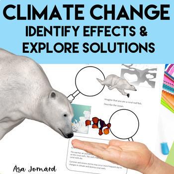 Preview of Climate Change Project | Identify Effects & Explore Solutions | Nonfiction