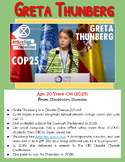 Climate Change Lesson Young Climate Activist Google Slides
