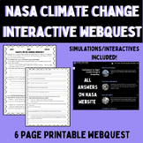 Climate Change NASA Webquest