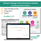 Climate Change Policy Simulator