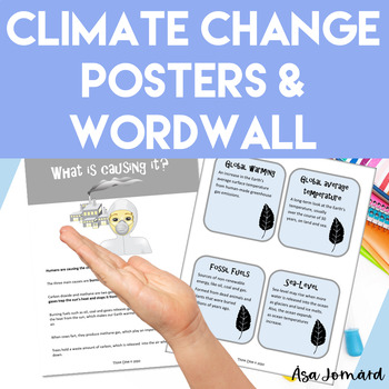 Preview of Climate Change Posters Wordwall