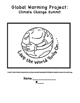 Preview of Climate Change Project: Research, Model, Poster & Presentation,