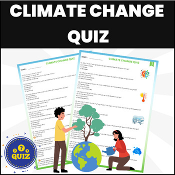 Preview of Climate Change Quiz