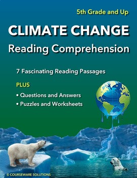 Preview of Climate Change Reading Comprehension for 5th Grade and Higher