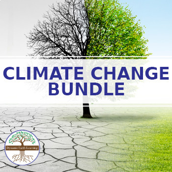 Preview of What Climate Change Is BUNDLE - Science worksheet printable or Google