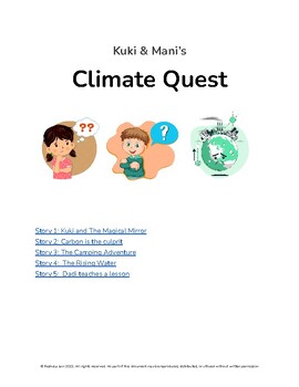 Preview of Climate Change Storybook Series