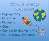 Climate Change Webquest- Great Earth Day Activity