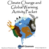 Climate Change and Global Warming Activity Packet and Worksheets