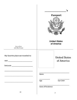 Climate Passport by Ryan Franke | TPT