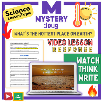 Preview of Climate Science Lesson| What's the hottest place on Earth? | Mystery Doug