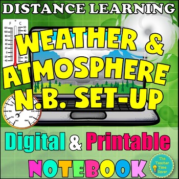 Preview of Climate, Weather and Atmosphere Digital Notebook Handouts | Earth Science