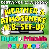 Climate, Weather and Atmosphere Digital Notebook Handouts 