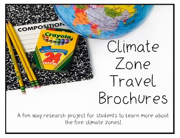 Preview of Climate Zone Travel Brochures