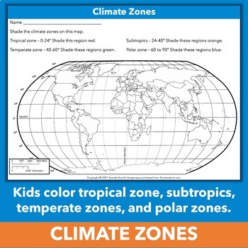 world climate zone map for kids