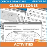 Climate Zones Activities - Exploring Patterns Project with