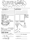 Climate and Weather Graphic Organizer
