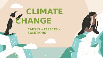 Preview of Climate change: causes- effects- solutions