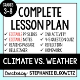 Climate vs. Weather Lesson | Printable & Digital