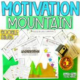 Climb the Motivation Mountain for google slides distance learning