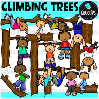 Climbing Trees Clip Art Set {Educlips Clipart} by Educlips