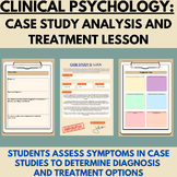 Clinical Psychology Case Study Diagnosis & Treatment Plan 