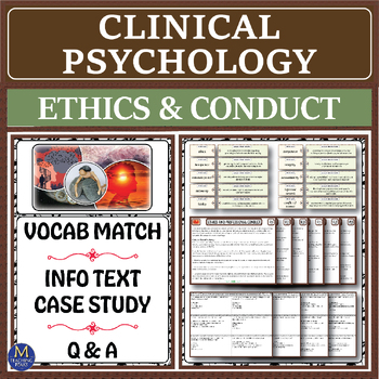 Preview of Clinical Psychology Series: Ethics & Professional Conduct
