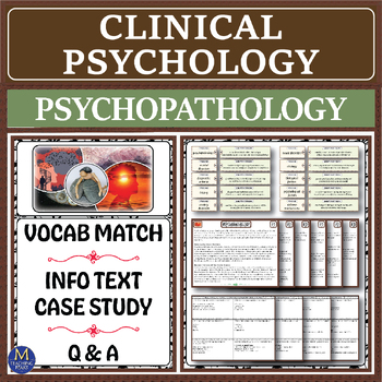 Preview of Clinical Psychology Series: Psychopathology