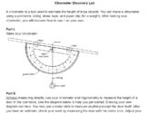 Clinometer Discovery Lab (Using Trigonometry)