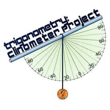 Preview of Clinometer Project (Right Triangle Trigonometry)