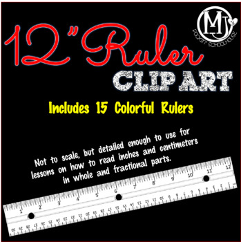 Preview of Clip Art - 12" Rulers